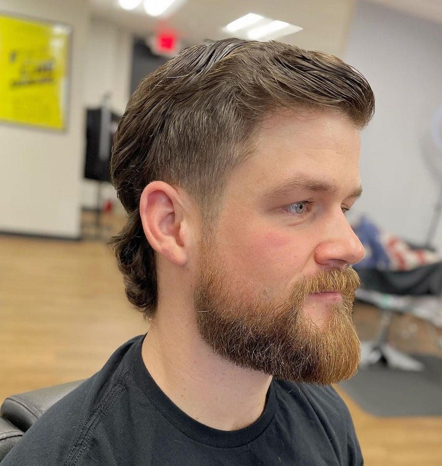 Epic Mullet Haircuts With Beard To Make You Stand Out In