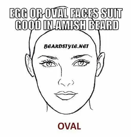 egg or oval faces suit amish beard