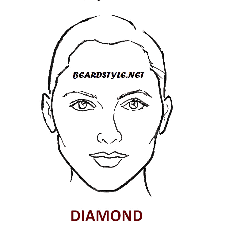 diamond face shape good for goatee