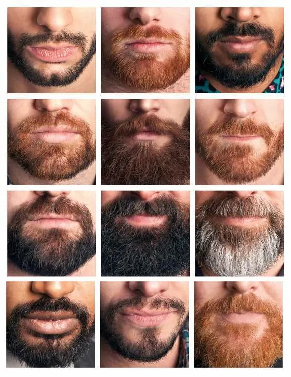 different goatee styles