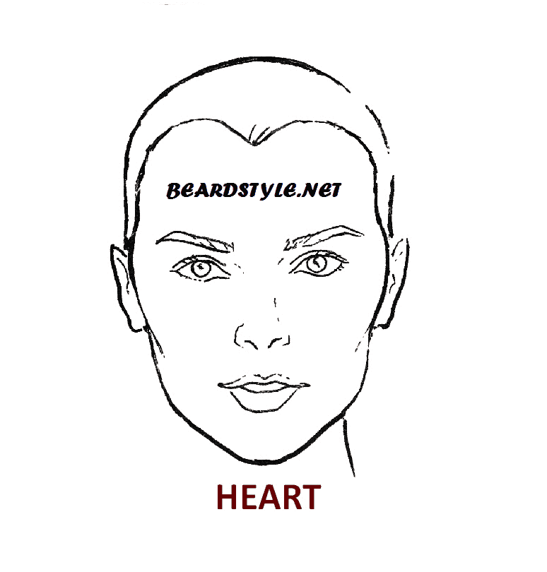 HEART face shape IS ALSO good for goatee