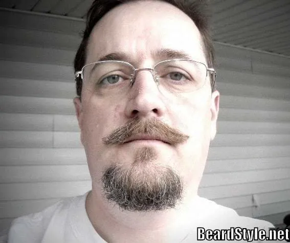 mustache and goatee beard example