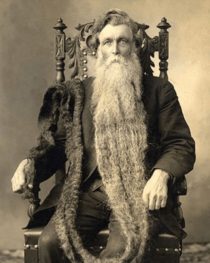 Hans Nilsen Langseth - world's longest beard