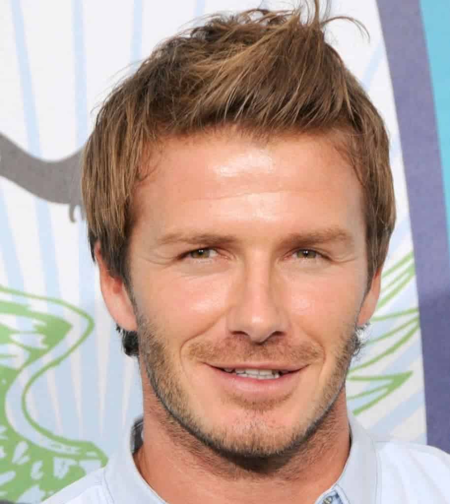 david beckham mustache