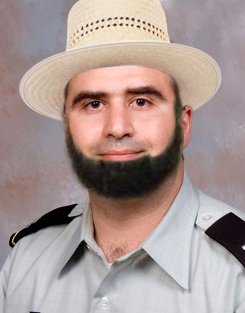 Wide Jawline Beard No Mustache Amish Style