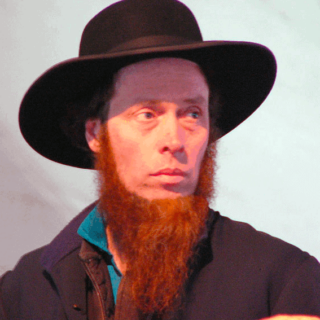 Amish man with beard