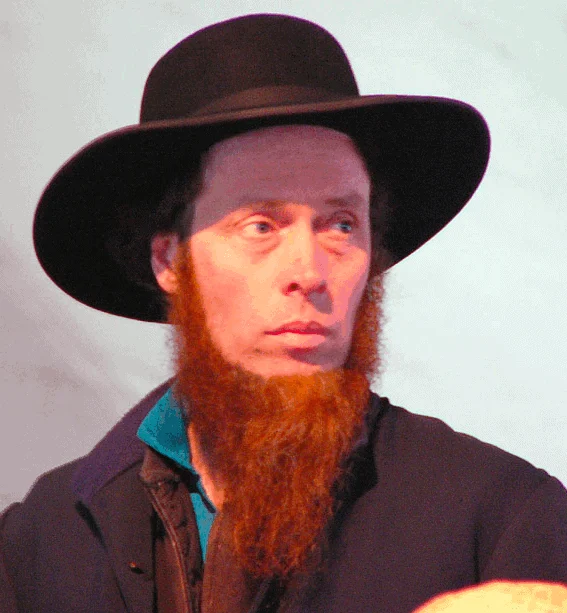 Amish man with beard