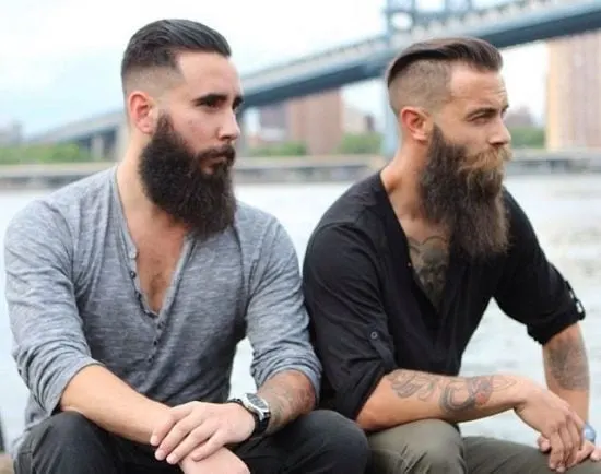 long full beards for Round Face