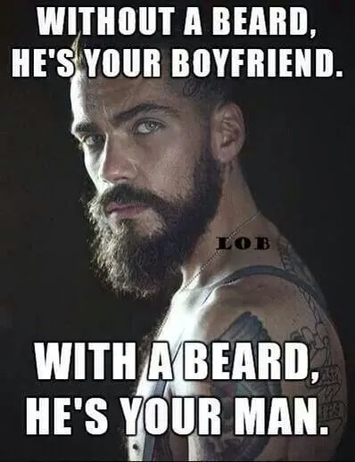 beard quotes for men
