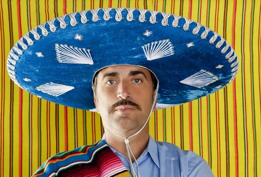 Mexican guy with mustache
