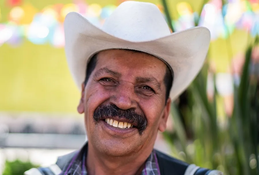 thick Mexican mustache