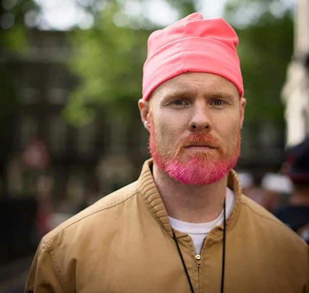 nice Shallow Beard in Pink color