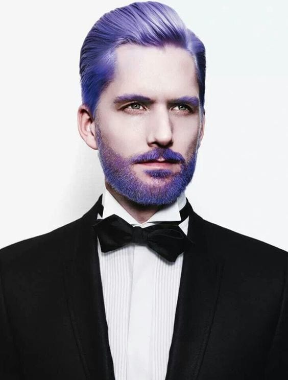 Regal Purple beard color for men