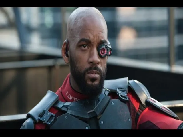 cool will smith beard with bald head