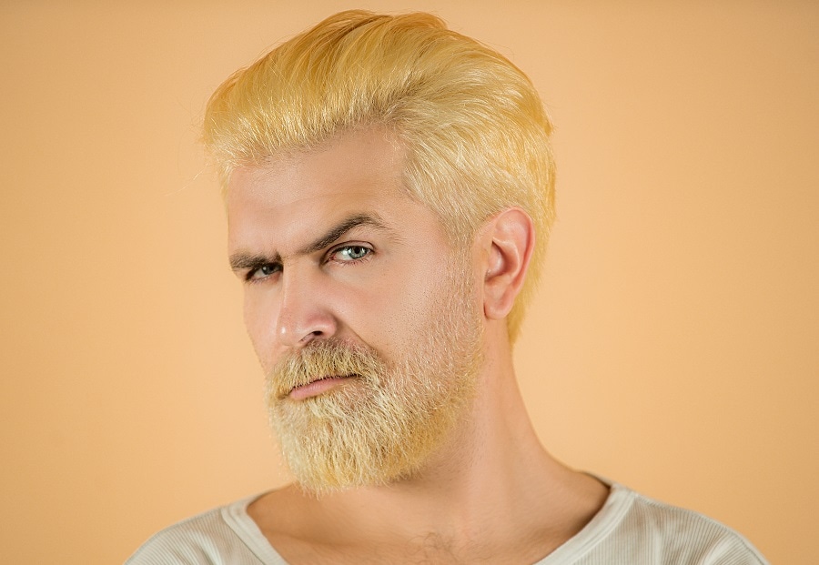 guy with blonde beard
