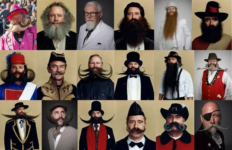 beard or mustache competition