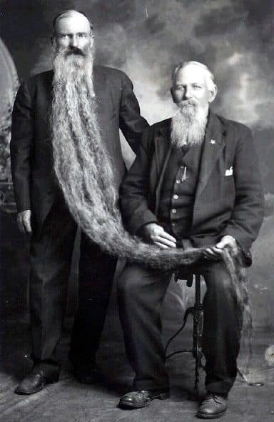 Hans N. Langseth longest beard in history