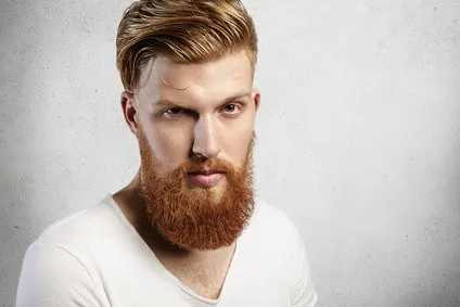 blonde beard