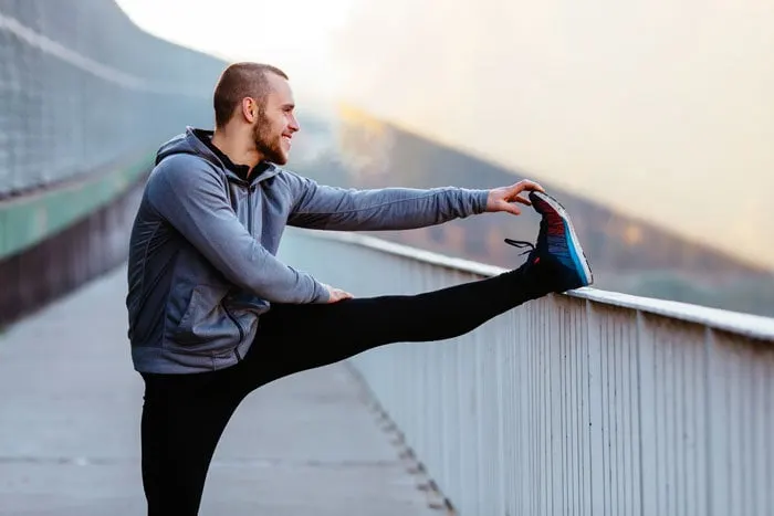 doing exercise for a healthy beard