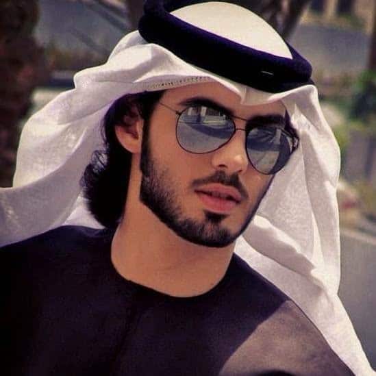 Arabian beard style