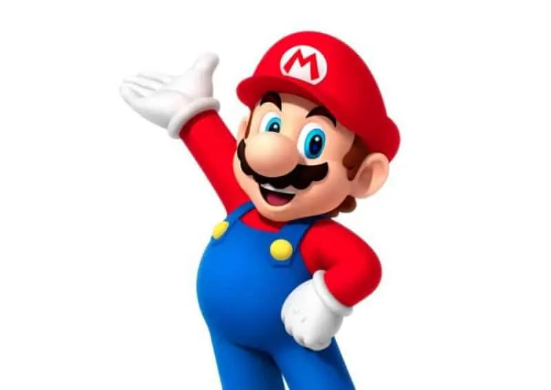 Super Mario Bros with mustache