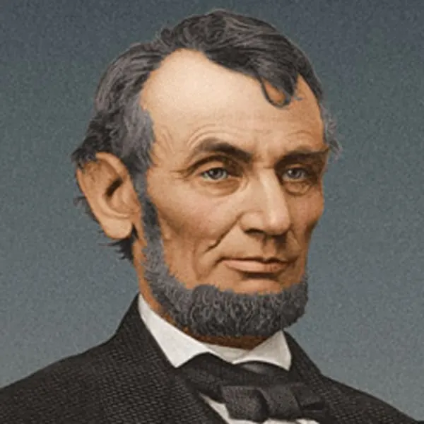famous Abraham Lincoln's chinstrap beard