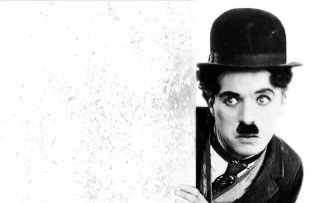 Charlie Chaplin funny mustache