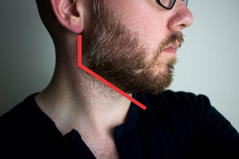 Trim the Beard Neckline