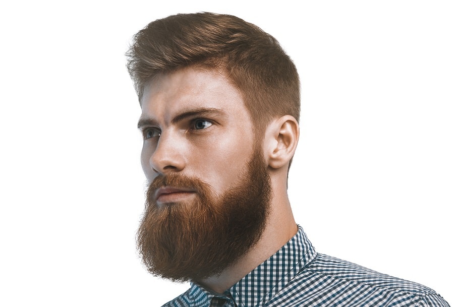 guy with garibaldi beard