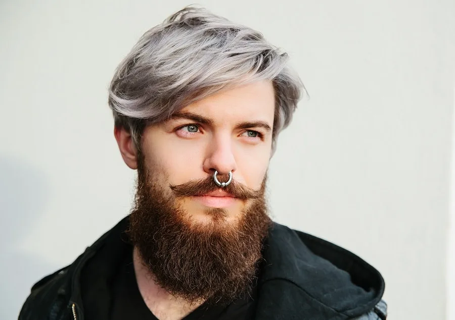 hipster garibaldi beard