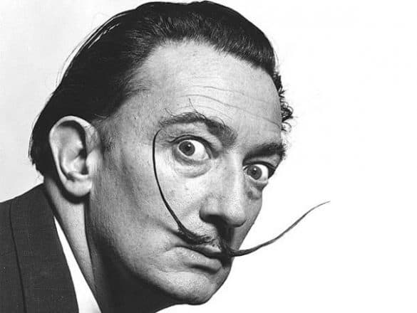 Salvador Dali Handlebar Mustache