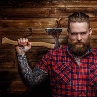 how to do lumberjack beard