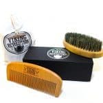 Smooth Viking Beard & Mustache Brush and Comb Kit