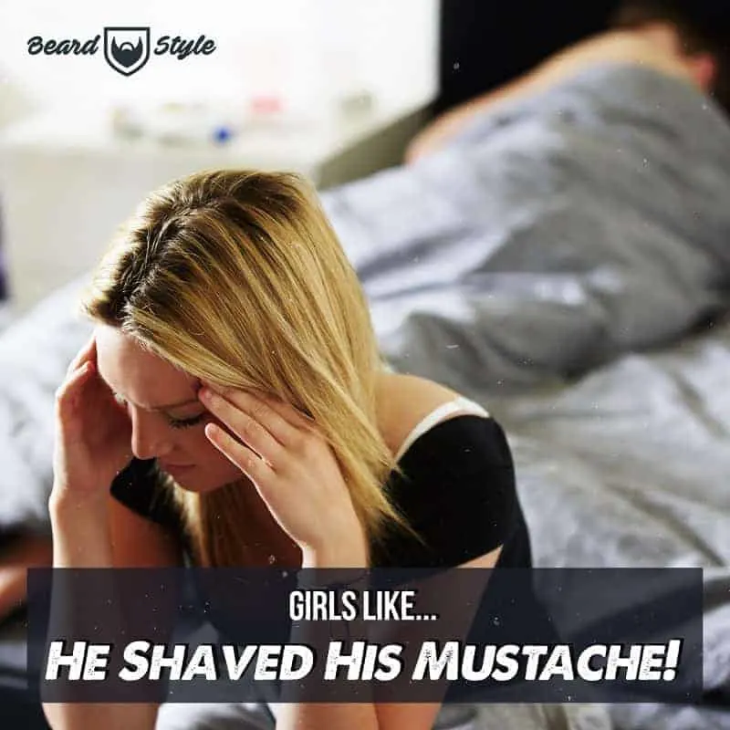 girl upset funny mustache meme