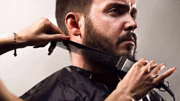 how to taper a beard