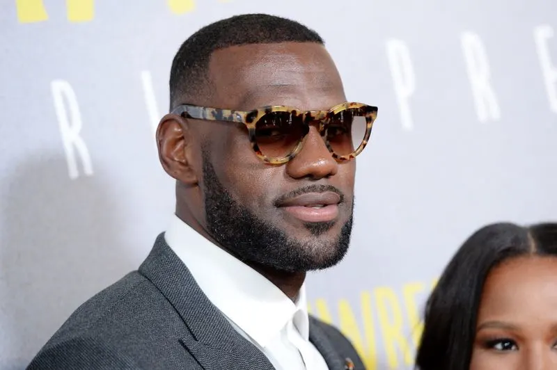 LeBron James with beard