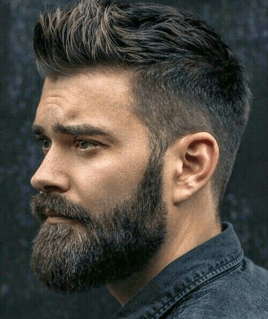 Hairstyle With Beard