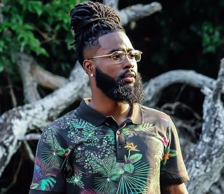 Melanin' rocks  Hipster mens fashion, Black men beard styles, Black men  beards