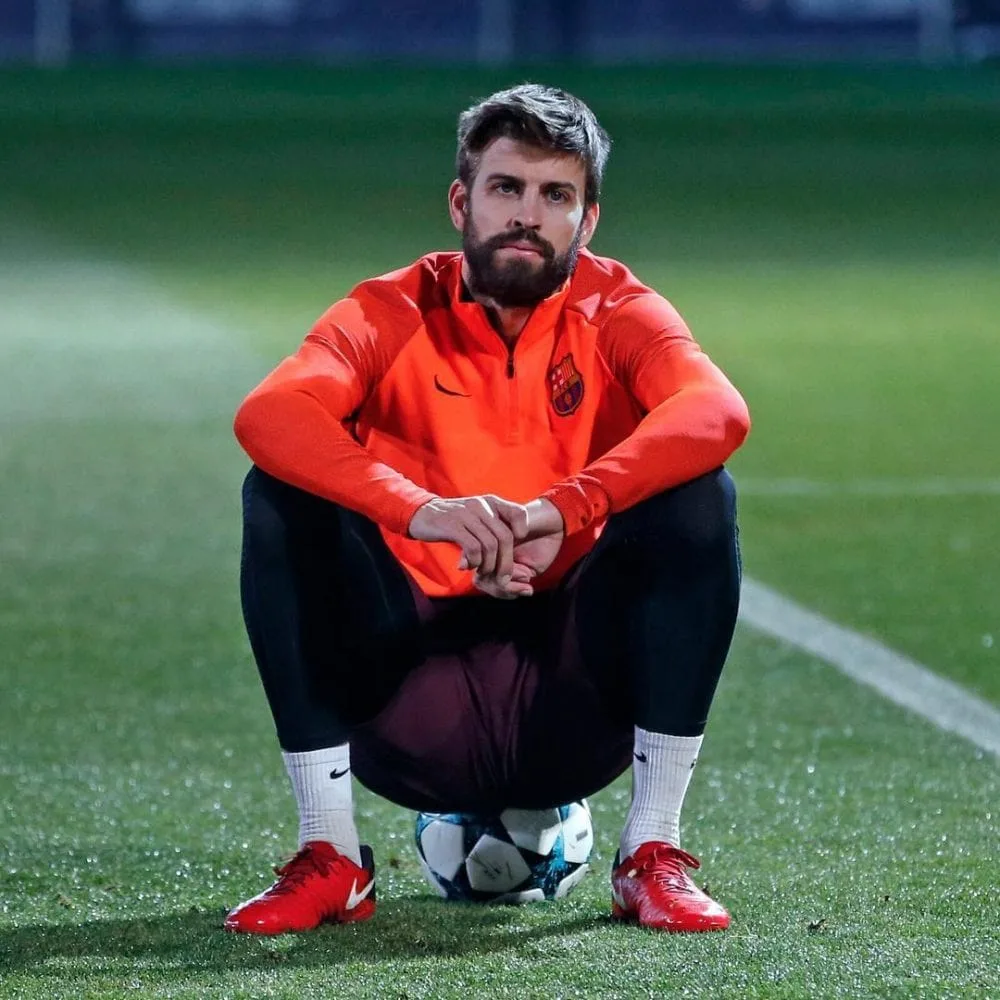 Gerard Pique beard