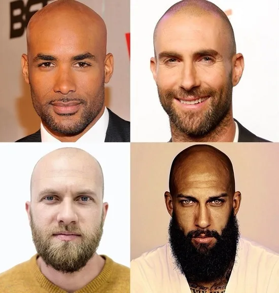 Beard Type for bald man