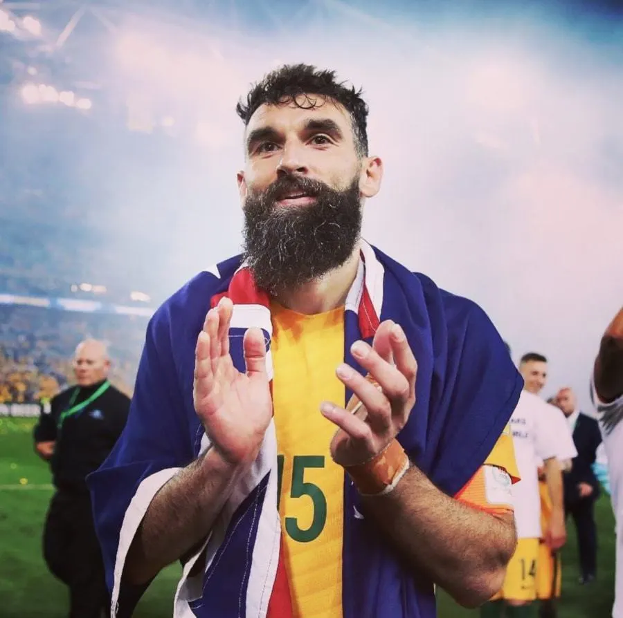 Mile Jedinak long beard style