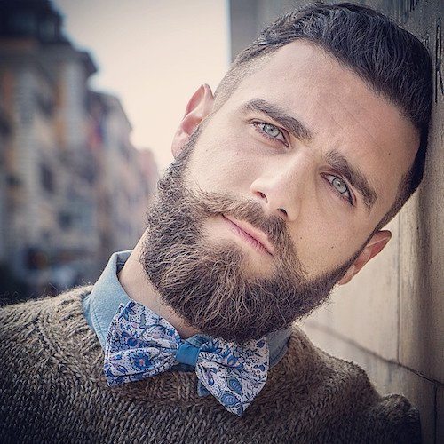 french beard for round face