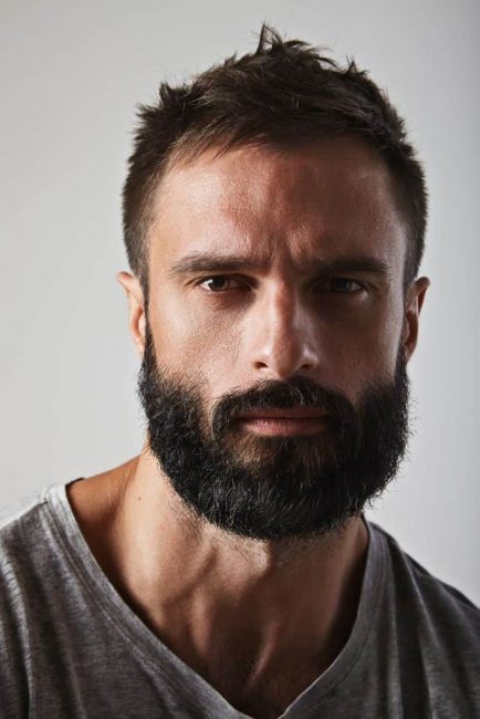 Short Hairstyles For Men With Beard