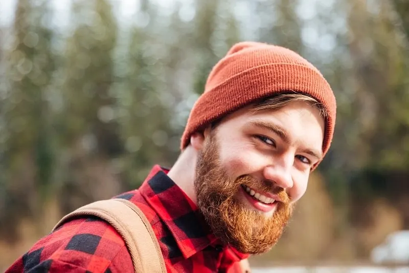 guy with ginger beard