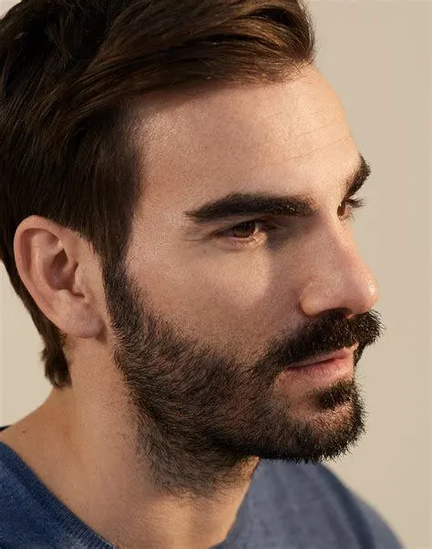 beard style with broad jawline