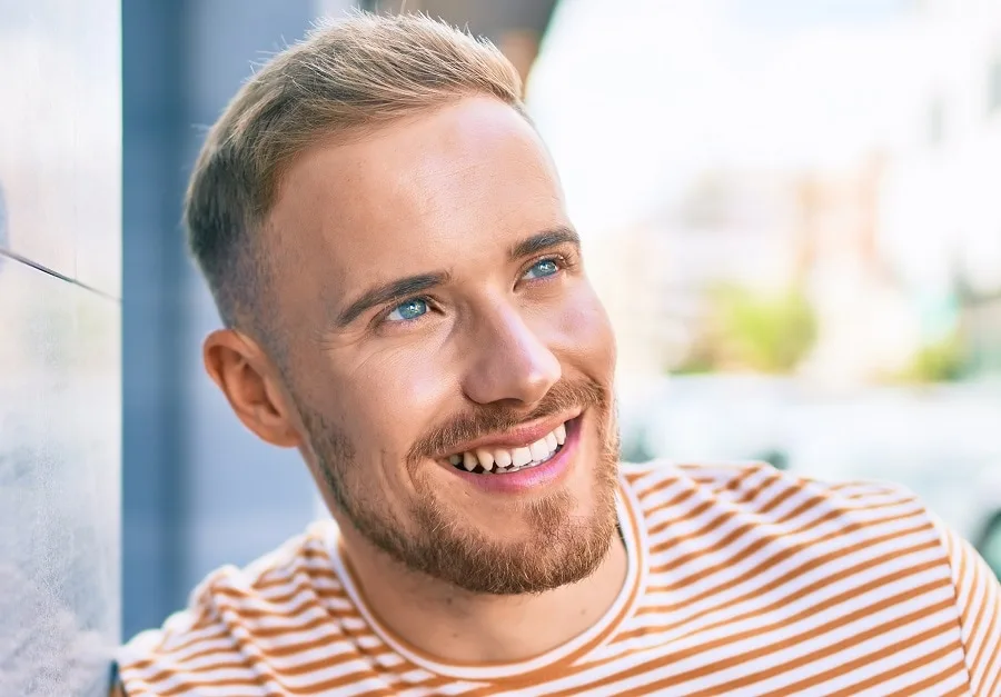 Irish stubble beard