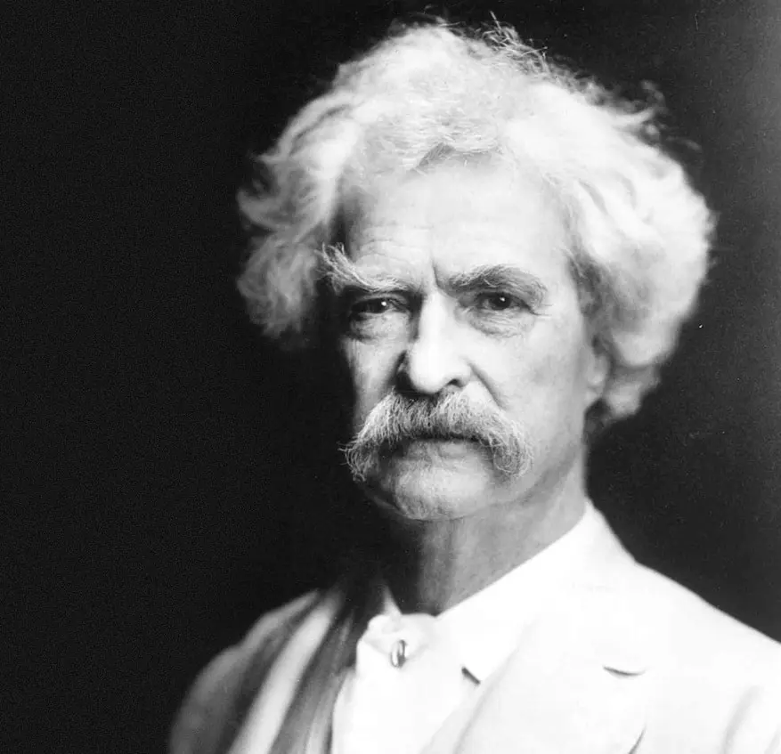 Mark Twain walrus mustache