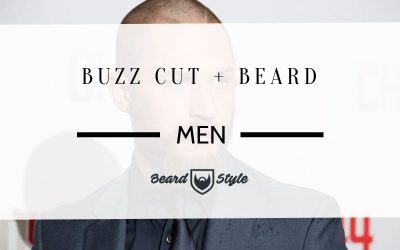 buzz cut and beard