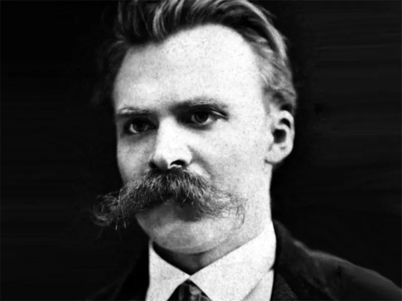 Friedrich Nietzsche Walrus mustache style