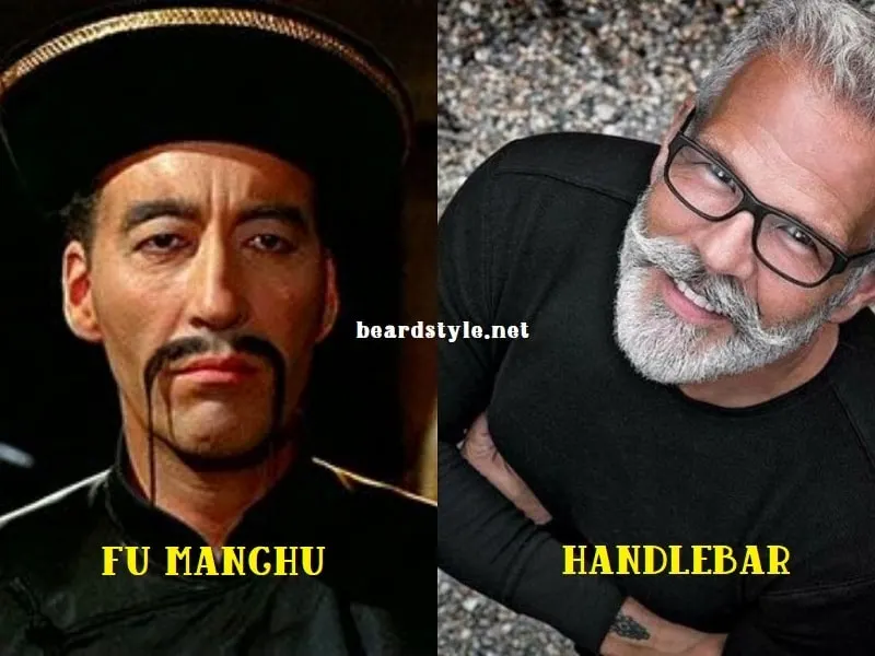 fu manchu vs handlebar